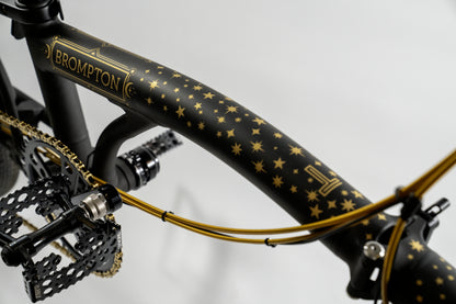 Brompton T Line 4 Speed Stardust Sea Otter Custom Shop Limited Edition Show Bike