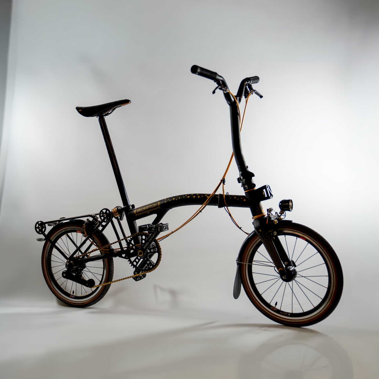 Brompton T Line 4 Speed Stardust Sea Otter Custom Shop Limited Edition Show Bike
