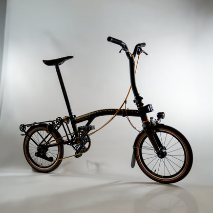 Brompton T Line 4 Speed Stardust Sea Otter Custom Shop Limited Edition Show Bike