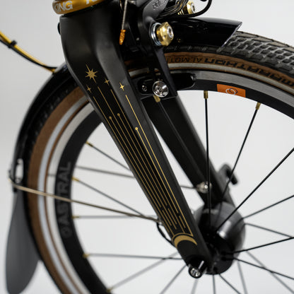Brompton T Line 4 Speed Stardust Sea Otter Custom Shop Limited Edition Show Bike