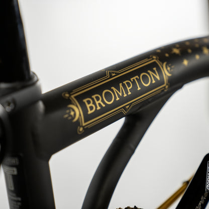 Brompton T Line 4 Speed Stardust Sea Otter Custom Shop Limited Edition Show Bike