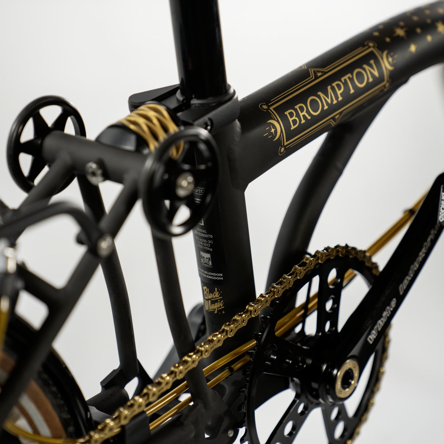 Brompton T Line 4 Speed Stardust Sea Otter Custom Shop Limited Edition Show Bike