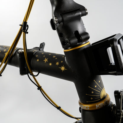 Brompton T Line 4 Speed Stardust Sea Otter Custom Shop Limited Edition Show Bike