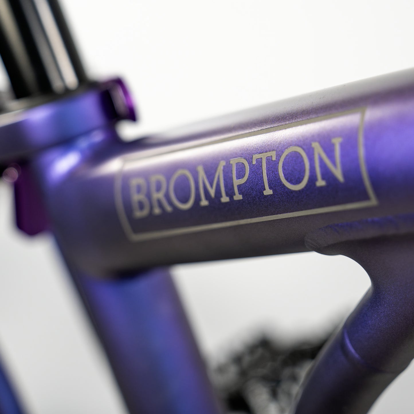 Brompton T Line 4 Speed Vespertine Sea Otter Limited Edition Show Bike