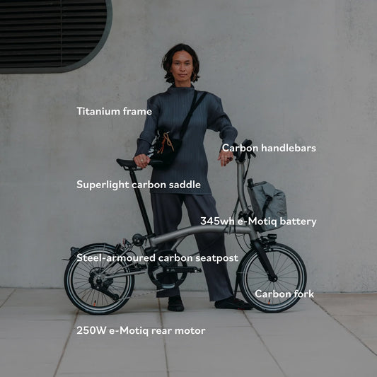 Brompton Electric T Line 4 Speed e-Motiq