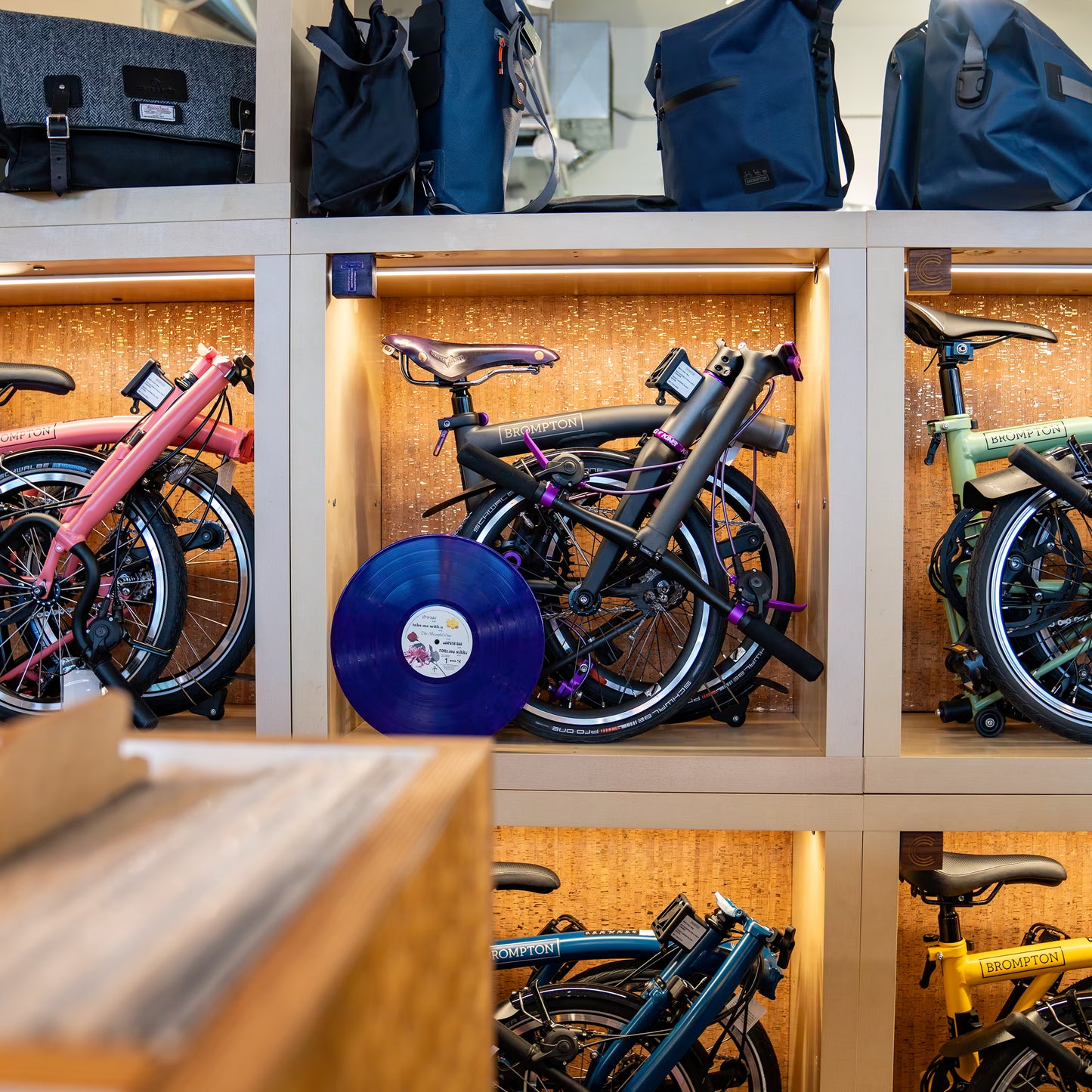 Brompton T Line 12 Speed Ceratech Omakase Purple Rain Edition