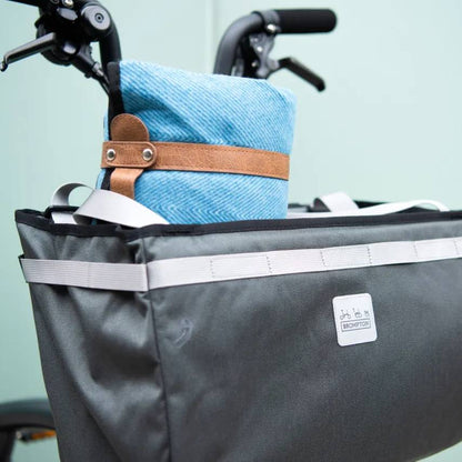Brompton Borough Basket Bag, Grey