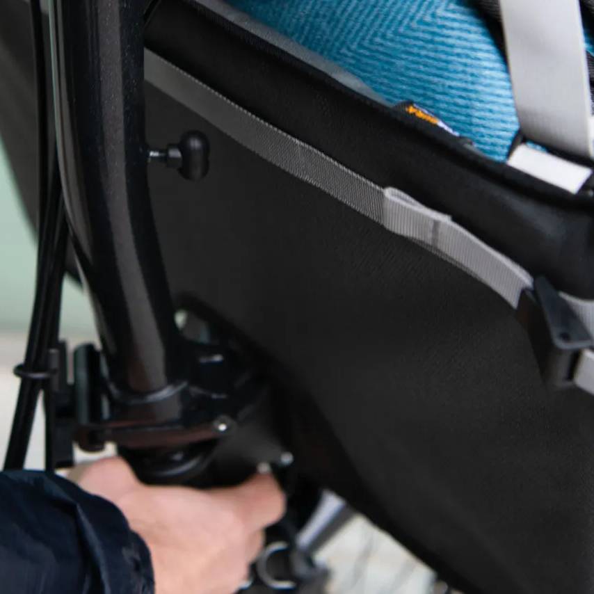 Brompton Borough Basket Bag, Grey – Clever Cycles | Bikes & Ebikes