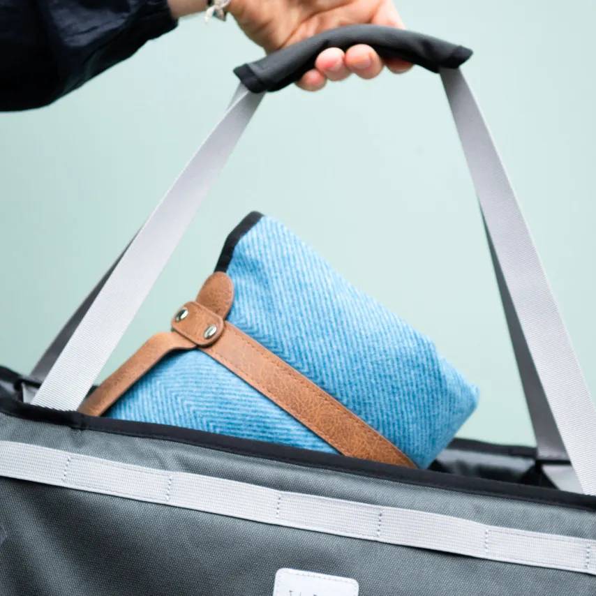 Brompton Borough Basket Bag, Grey