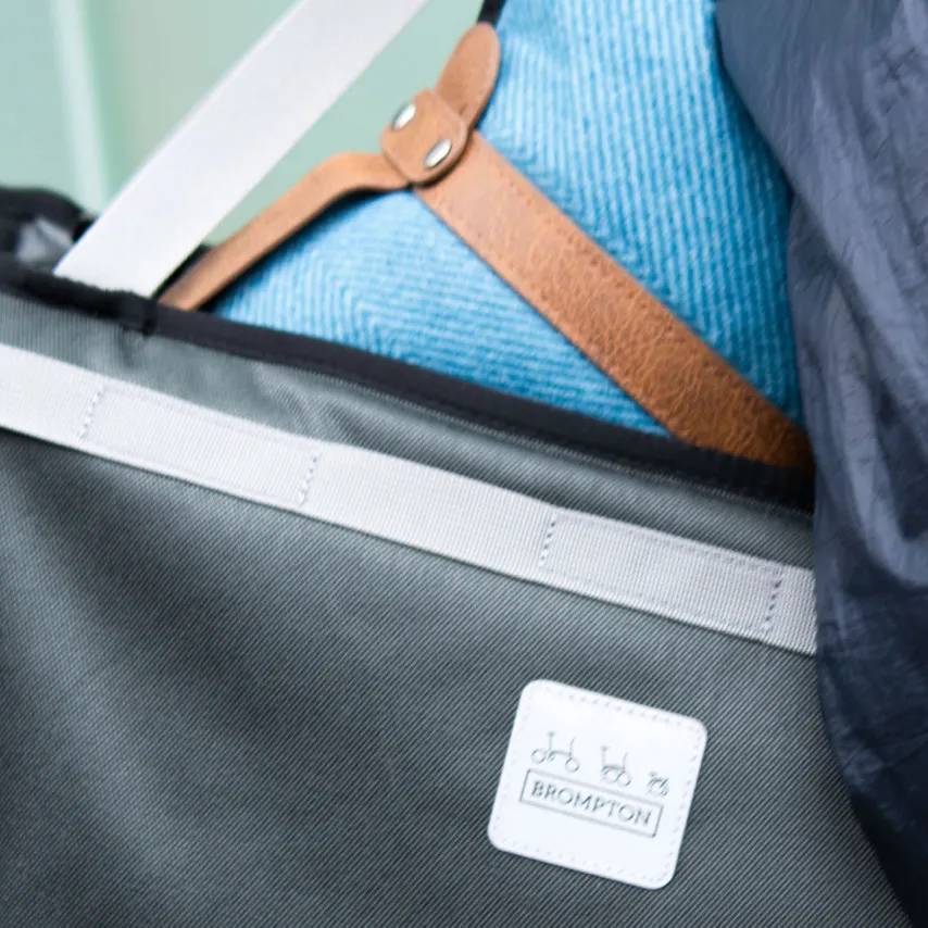 Brompton Borough Basket Bag, Grey – Clever Cycles | Bikes & Ebikes