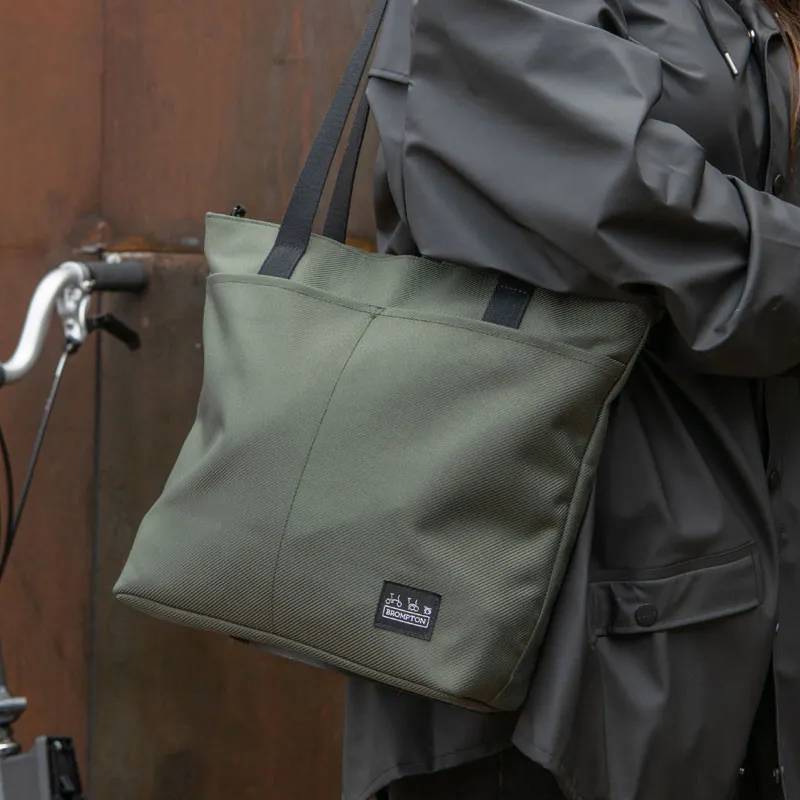Brompton Borough Tote Olive Green Small