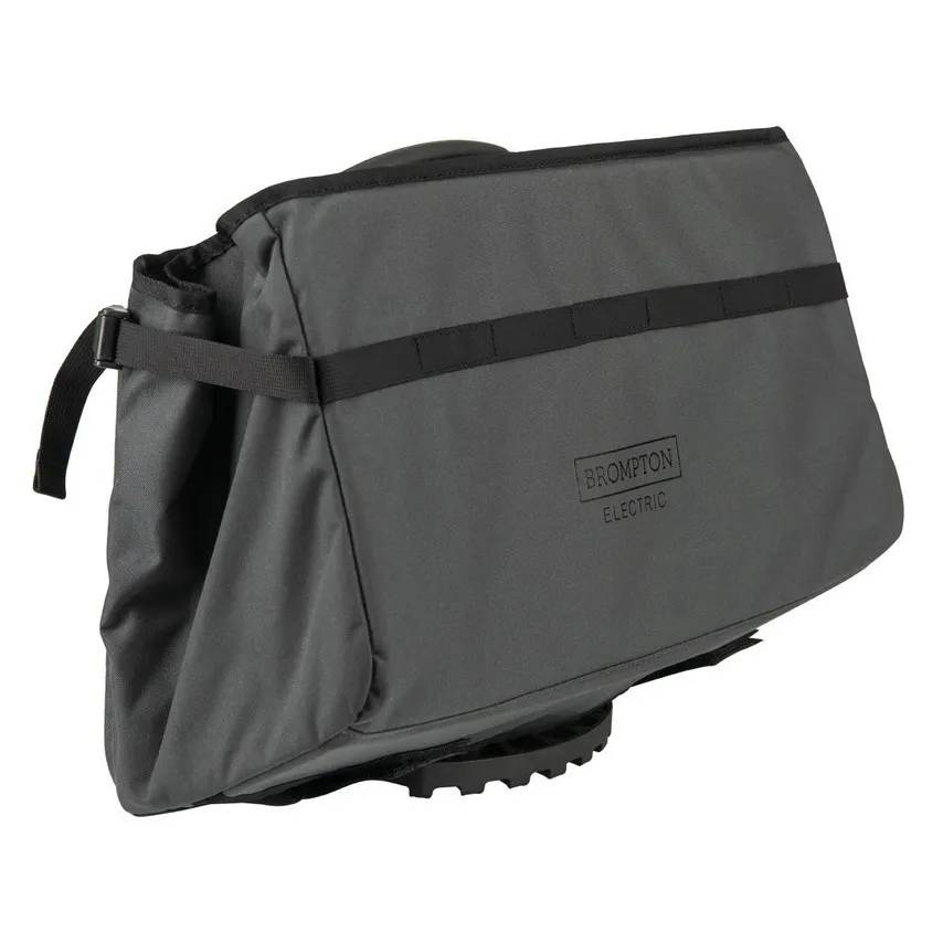 Brompton E-Basket with Frame -  Dark Grey