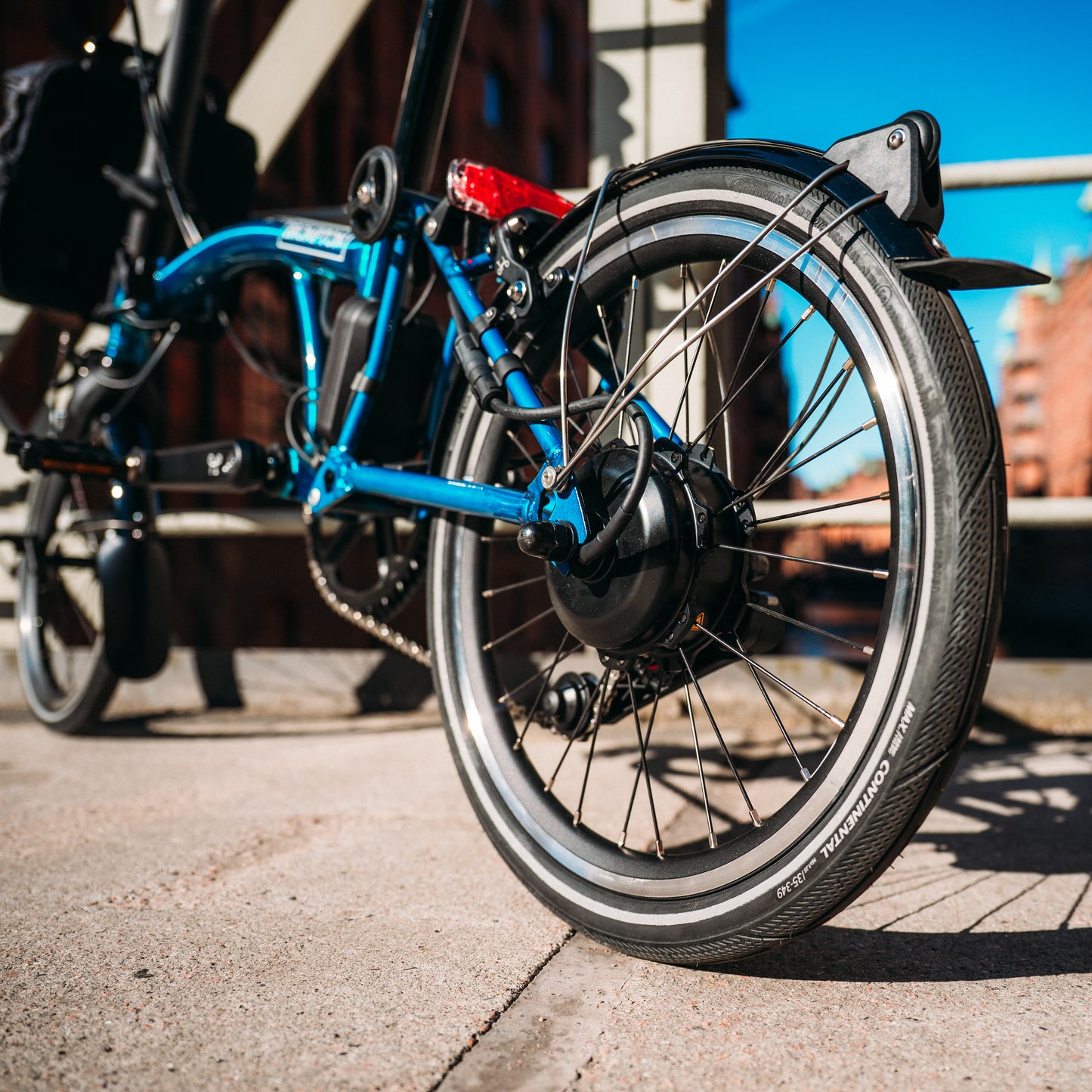 Brompton Electric P Line 4 Speed e-Motiq