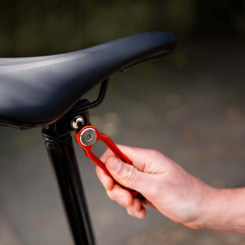 Sangle à Cliquet ROCKBROS Pour Brompton - Ceinture Fixation Vélo Pliant, Rouge