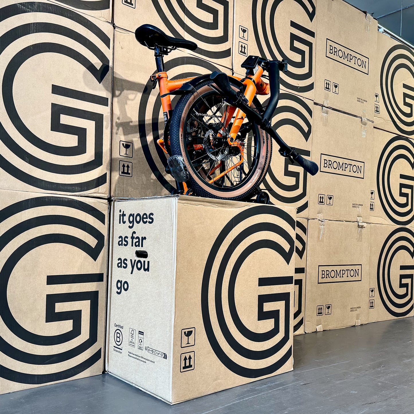 Brompton Trade-In Shipping Kit