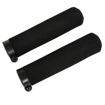 Brompton Grips 130mm Lock-On for S Type and Low-Rise M and H Types Foam - QHBGRIP-BK