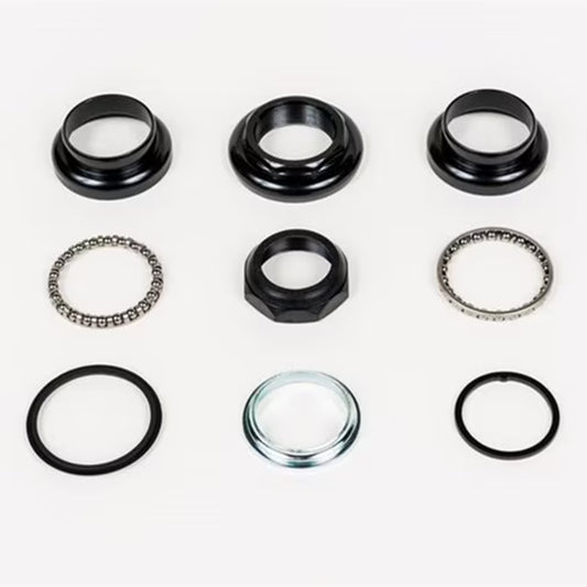 Brompton Headset steel 1 and 1 8th inch Black - QHEADSET-BK