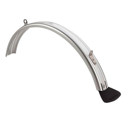 Brompton Fender Blade/Flap Rear for Version R Silver-QMGBL-RR-SV