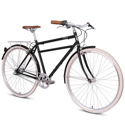 Brooklyn Bicycle Co. Driggs 3 Double Top Tube 3 Speed Bike