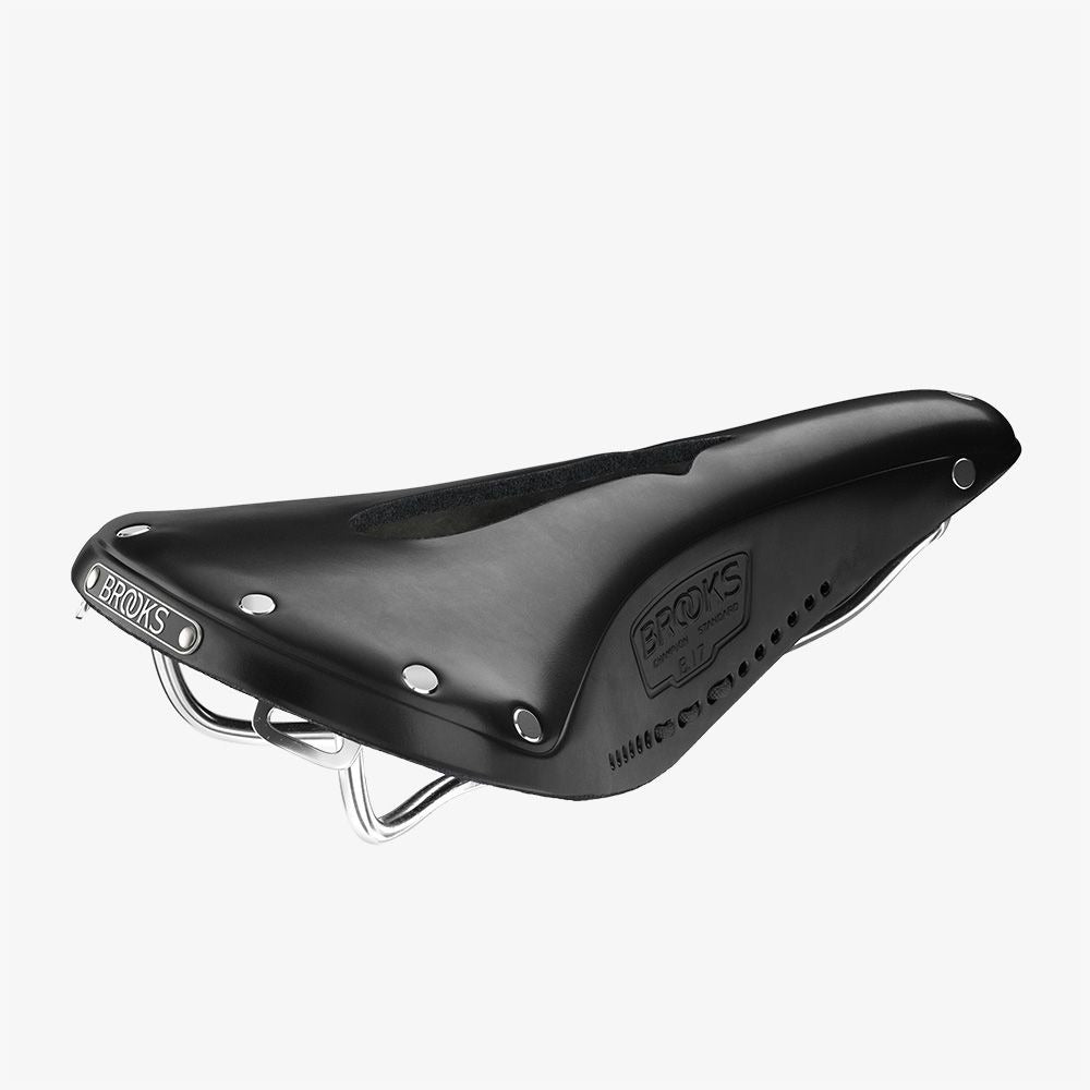 Brooks B17 Imperial Carved Leather Saddle, Black
