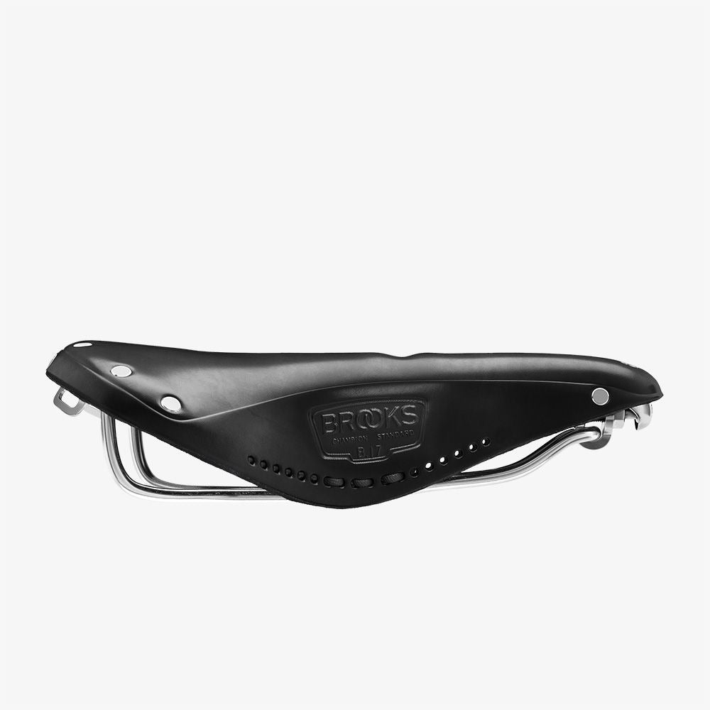Brooks B17 Imperial Carved Leather Saddle, Black