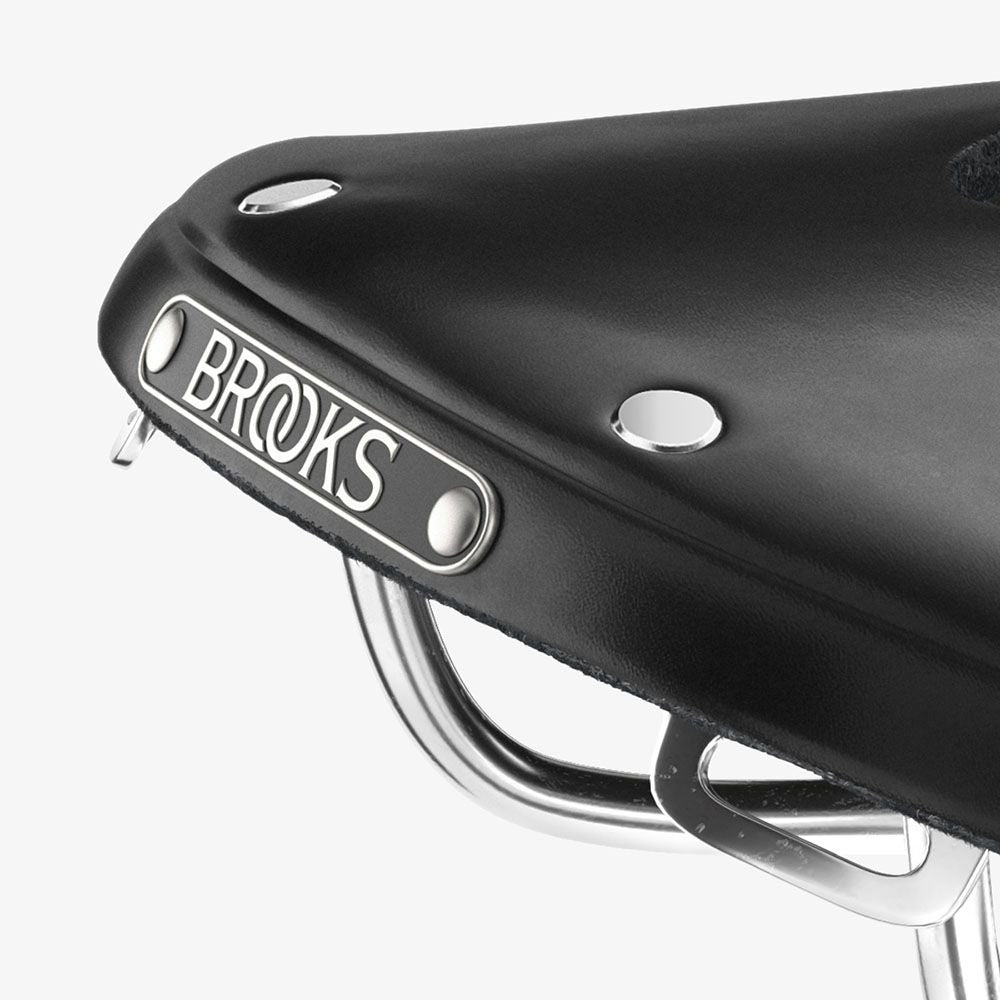 Brooks B17 Imperial Carved Leather Saddle, Black