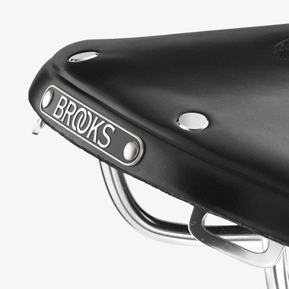 Brooks B17 Imperial Carved Leather Saddle, Black