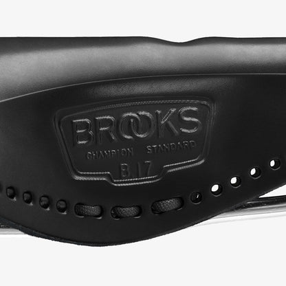 Brooks B17 Imperial Carved Leather Saddle, Black
