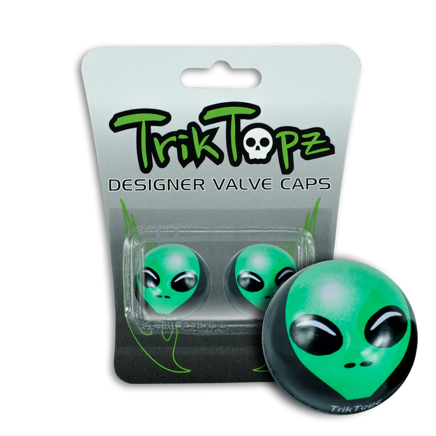 TrickTopz Valve Caps Alien
