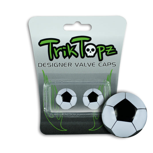 TrickTopz Valve Caps Soccer Ball