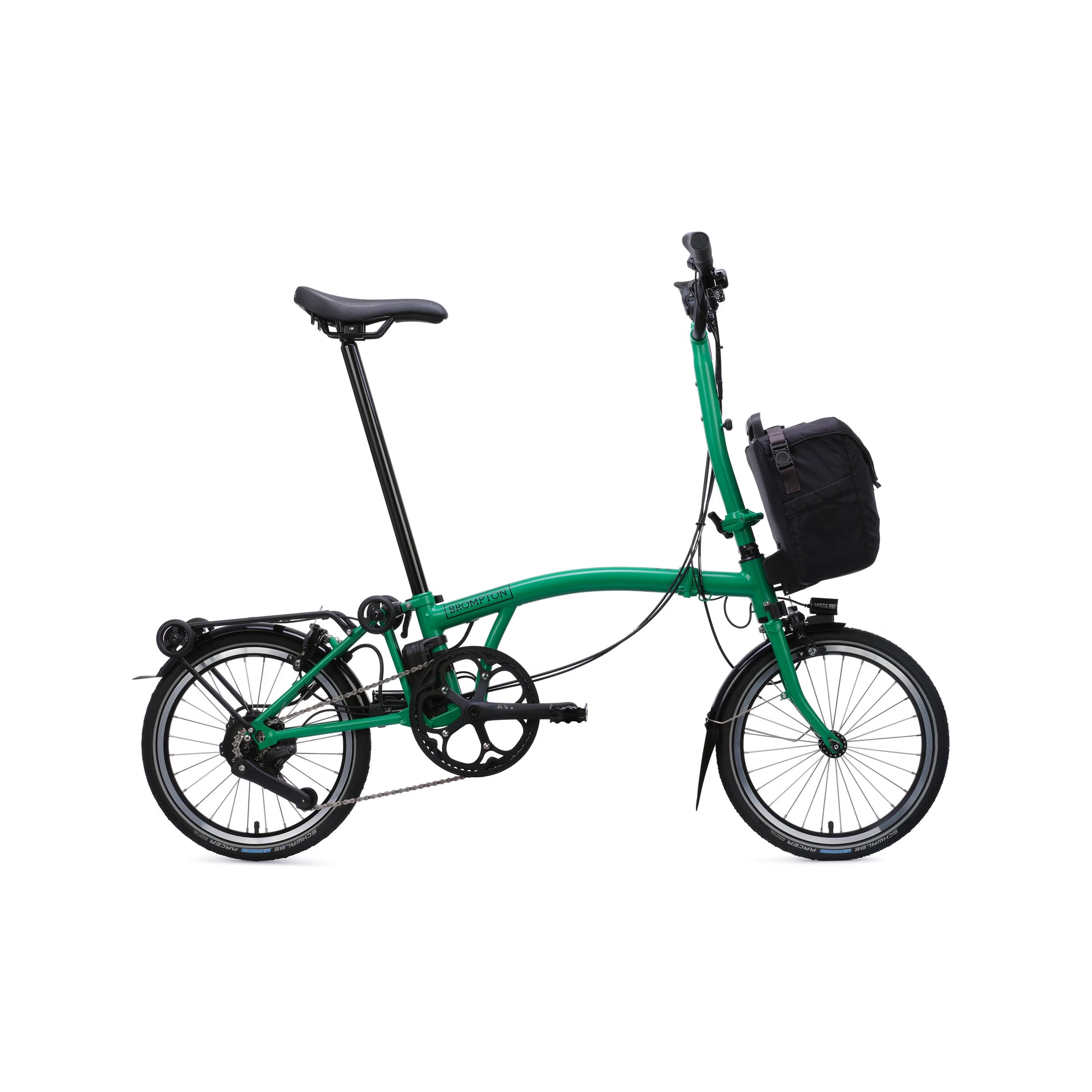 Brompton Electric C Line - e-Motiq system - 4-speed in Matt Black