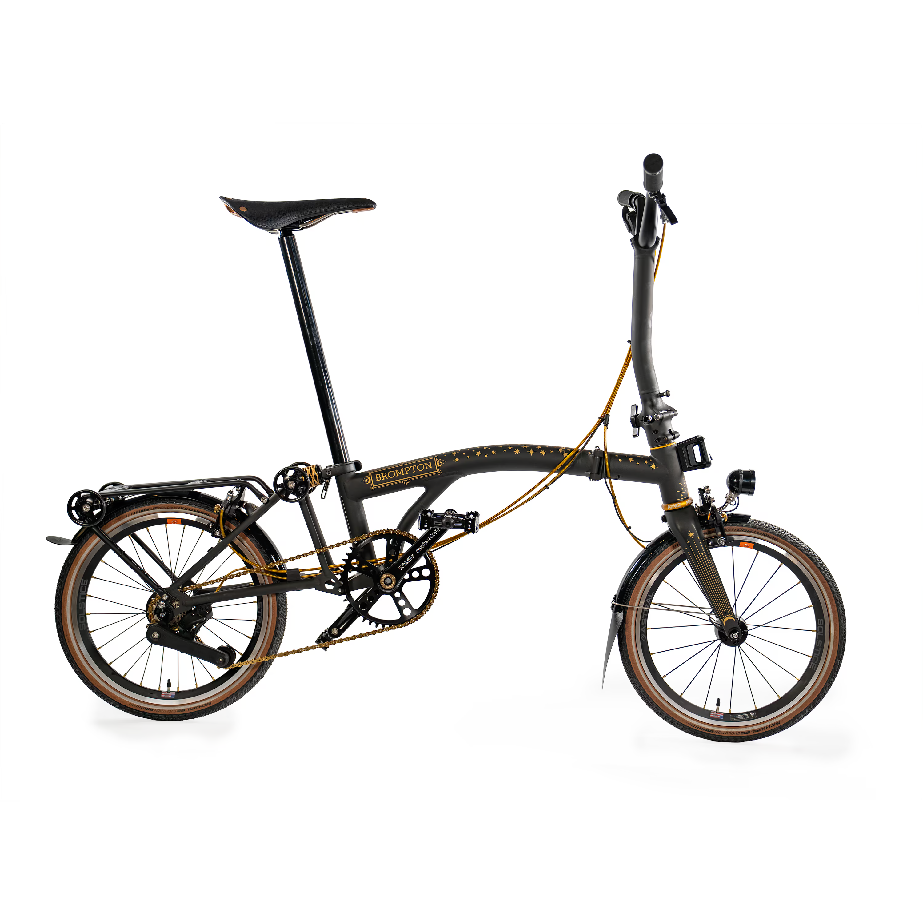 Brompton T Line 4 Speed Stardust Sea Otter Custom Shop Limited Edition Show Bike