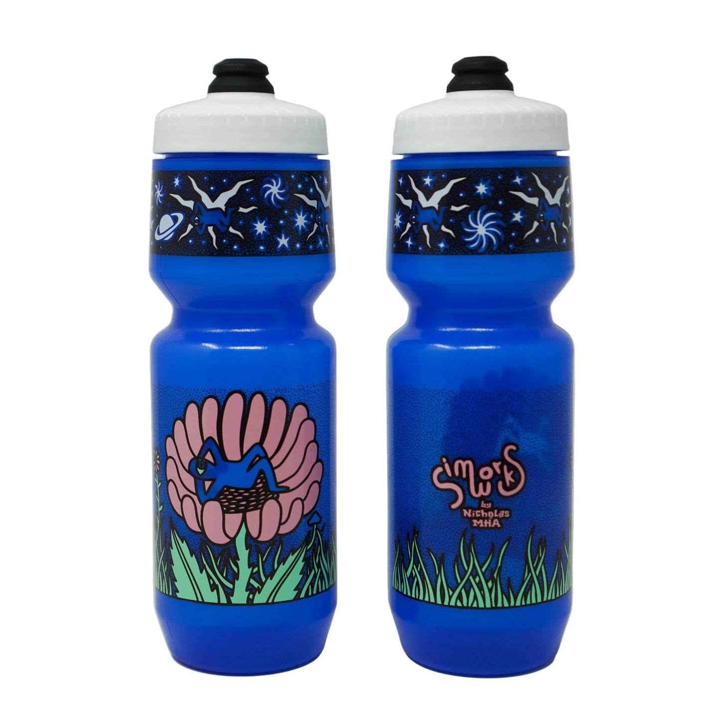 SimWorks Earth Gazer Bottle - Trans Blue