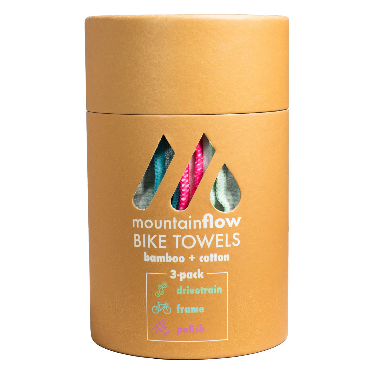 MountainFlow Bamboo Bike Towels