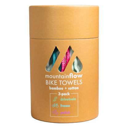 MountainFlow Bamboo Bike Towels