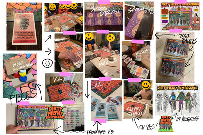 Dirty Filthy Bikepacking Board Game By Jody Barton