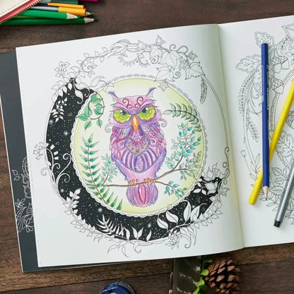 Enchanted Forest Coloring Book