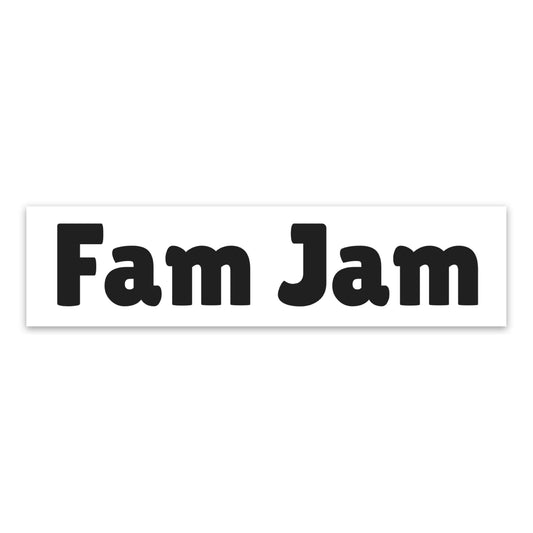 Fam Jam Bumper Sticker