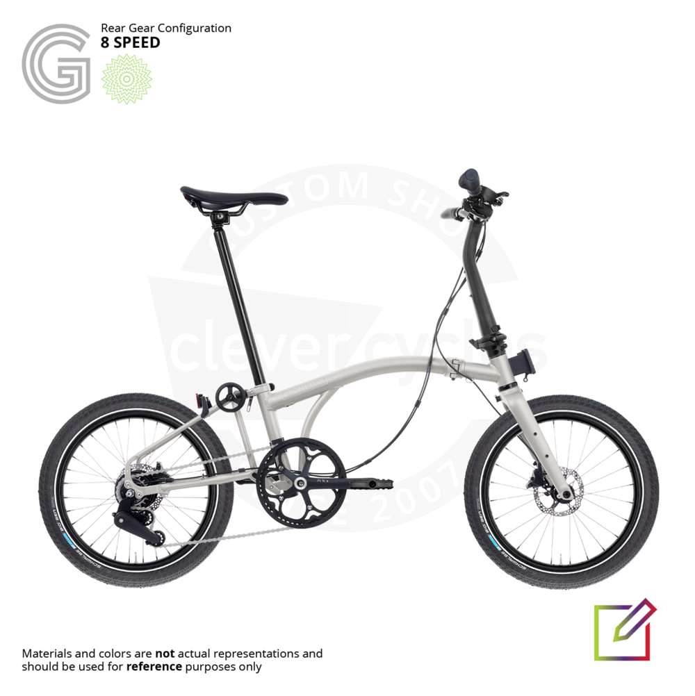 Custom Brompton Color Custom Brompton Design Studio – Clever Cycles | Bikes & Ebikes