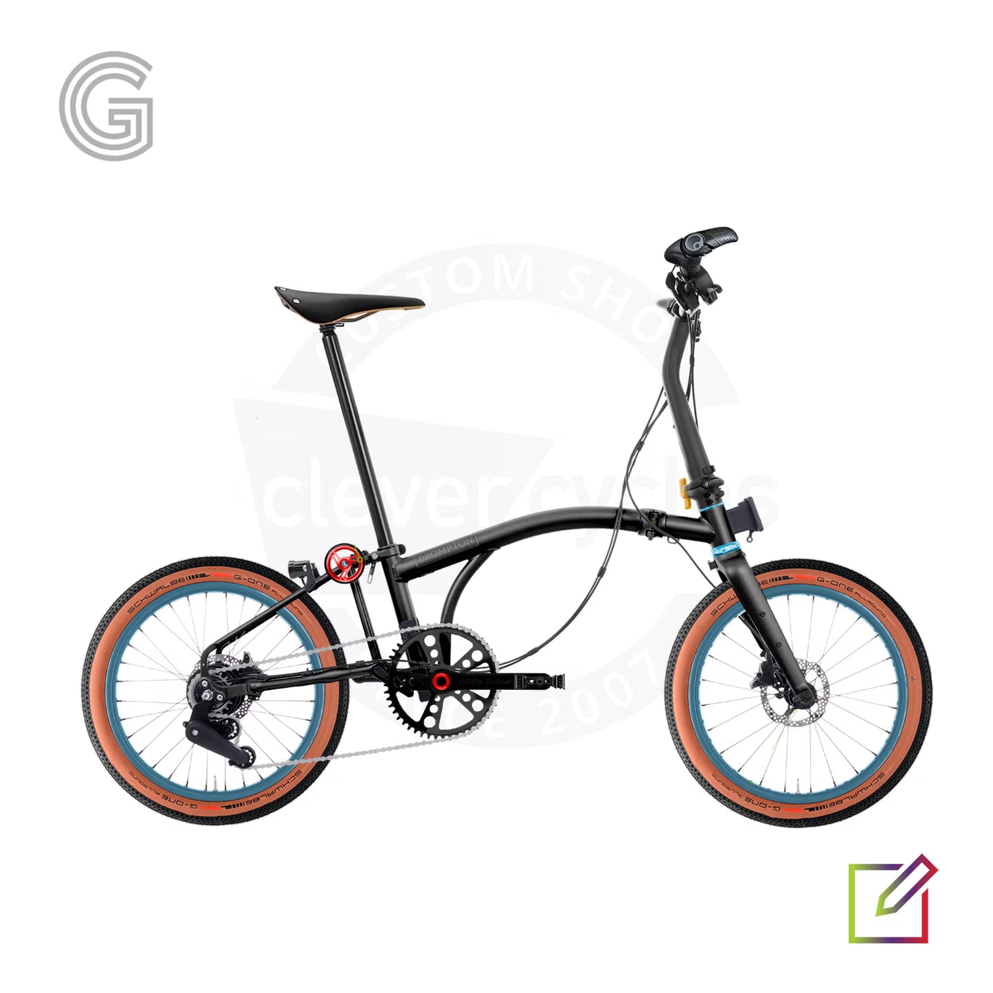 G Line - Brompton Custom Shop - Black Ops Nick