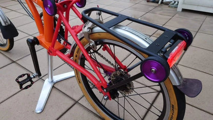 H&H Aluminum Rear Rack for Brompton