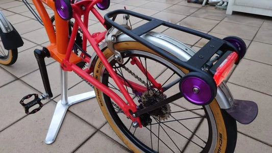 H&H Aluminum Rear Rack for Brompton