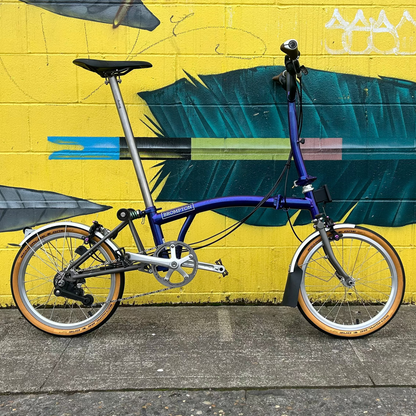 Brompton Superlight Purple Sparkle (Special Color Edition) - Used