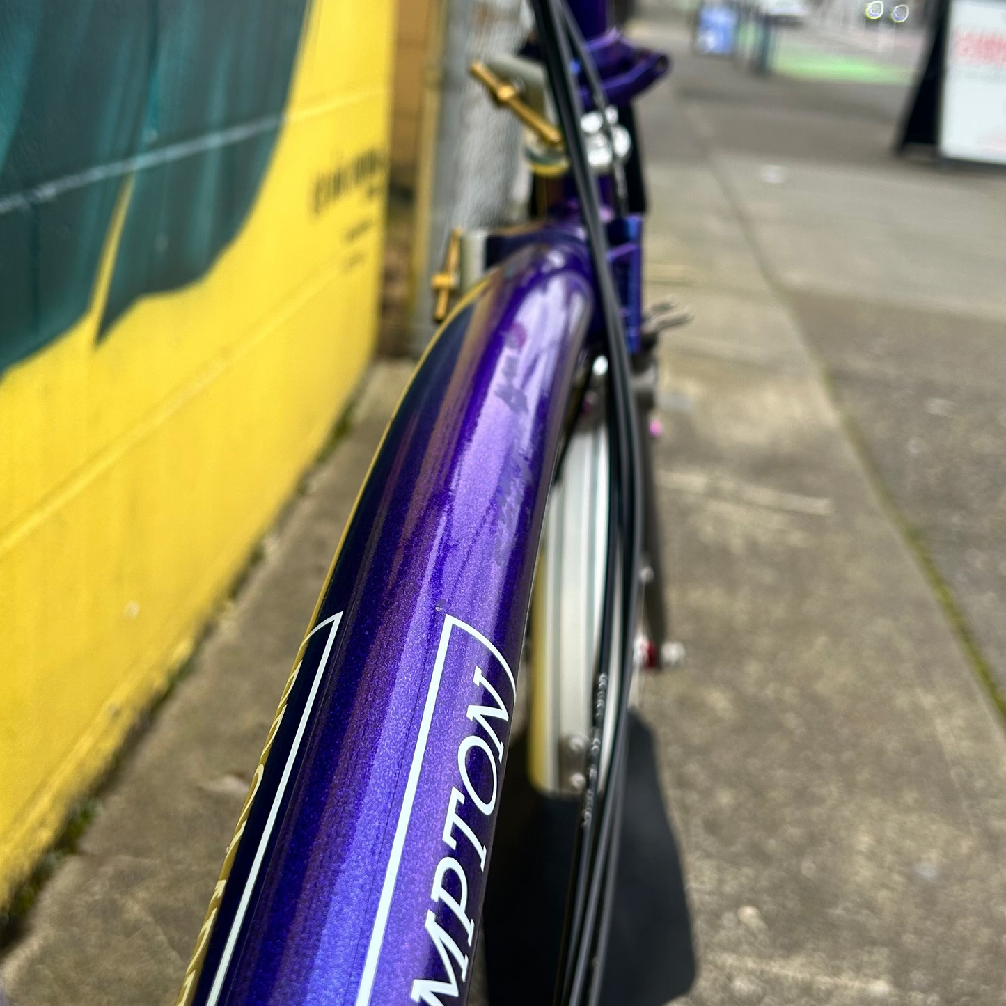 Brompton Superlight Purple Sparkle (Special Color Edition) - Used