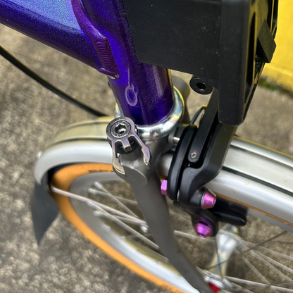 Brompton Superlight Purple Sparkle (Special Color Edition) - Used