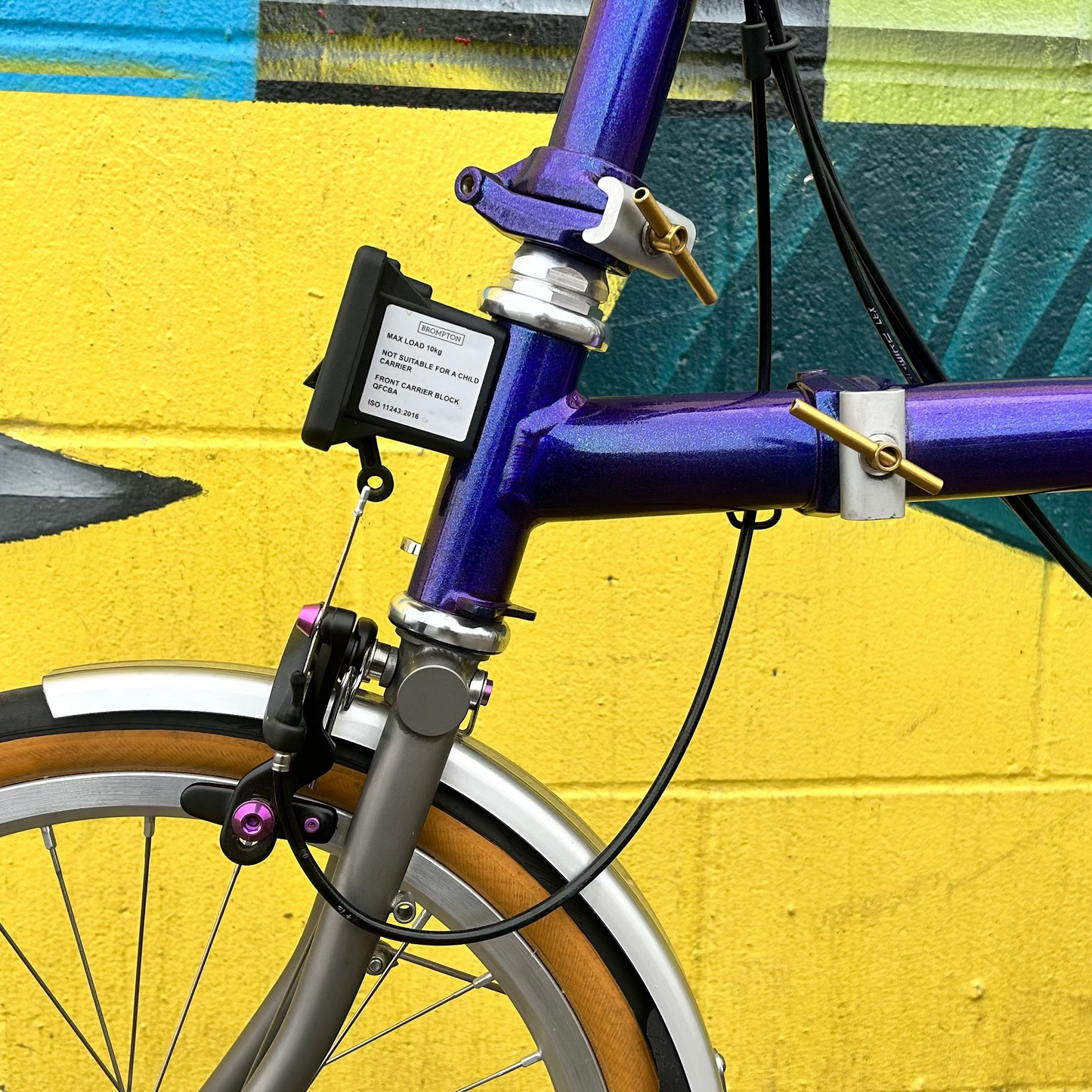 Brompton Superlight Purple Sparkle (Special Color Edition) - Used