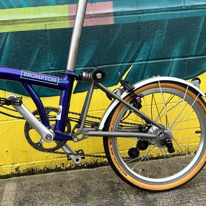 Brompton Superlight Purple Sparkle (Special Color Edition) - Used
