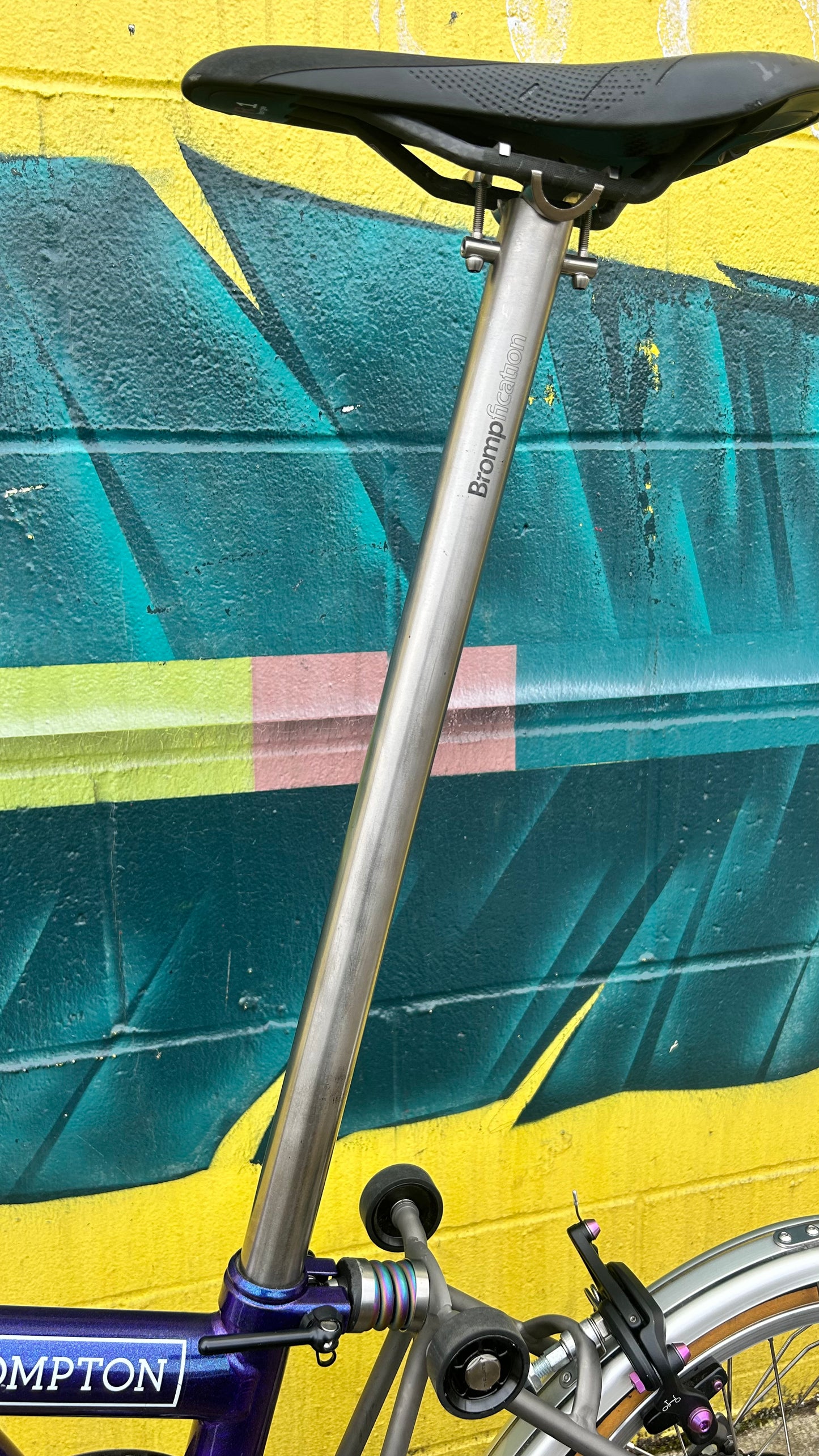 Brompton Superlight Purple Sparkle (Special Color Edition) - Used