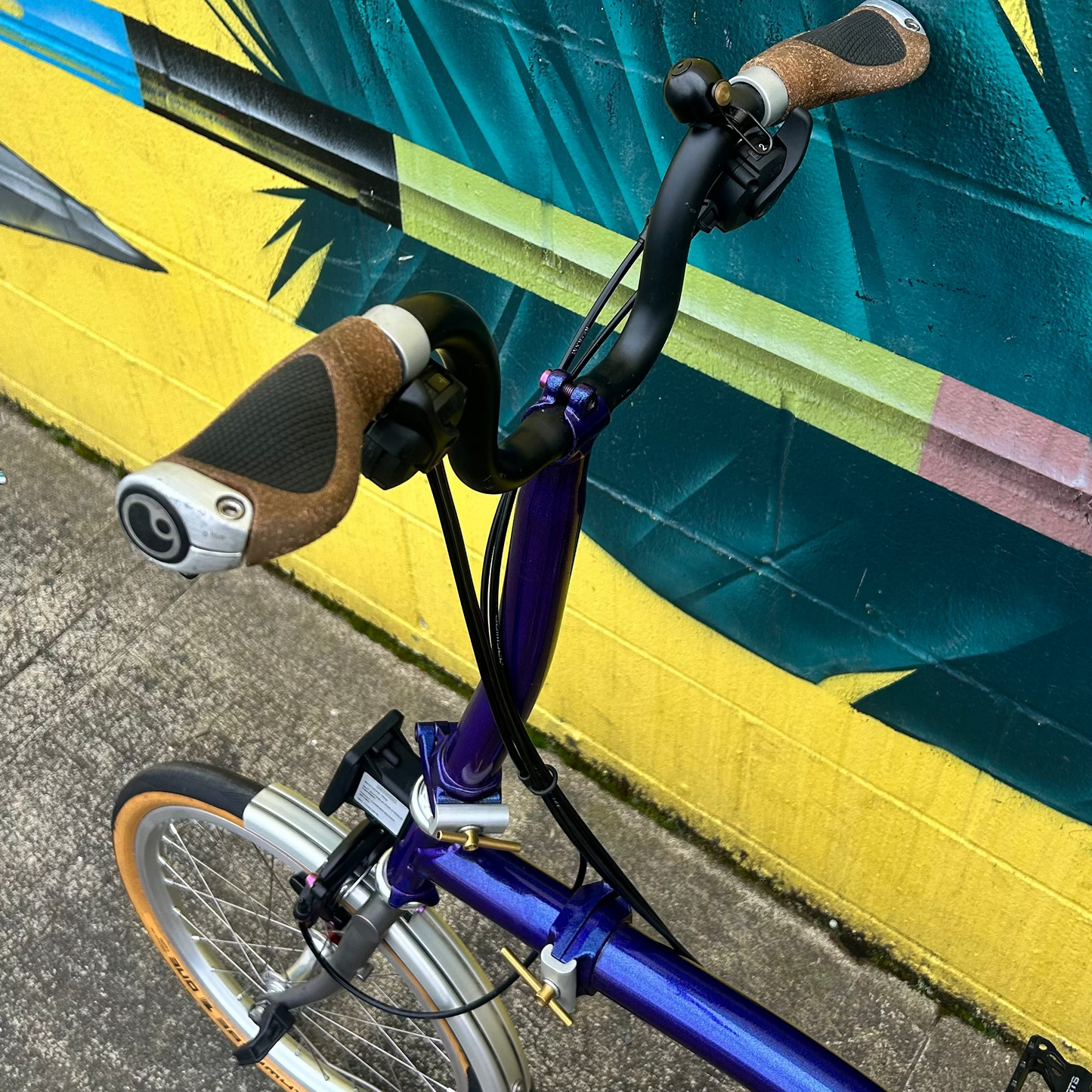 Brompton Superlight Purple Sparkle (Special Color Edition) - Used