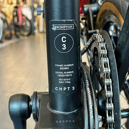 Brompton x CHPT3 V2 – Limited Edition Folding Bike - Used